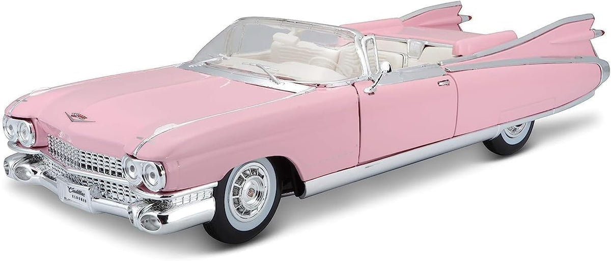 Maisto 1959 Cadillac Eldorado Biarritz Convertible Pink 1/18