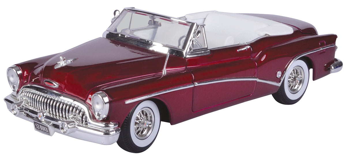 1953 Buick Skylark Burgundy 1/18 Diecast Model Car by Motormax
