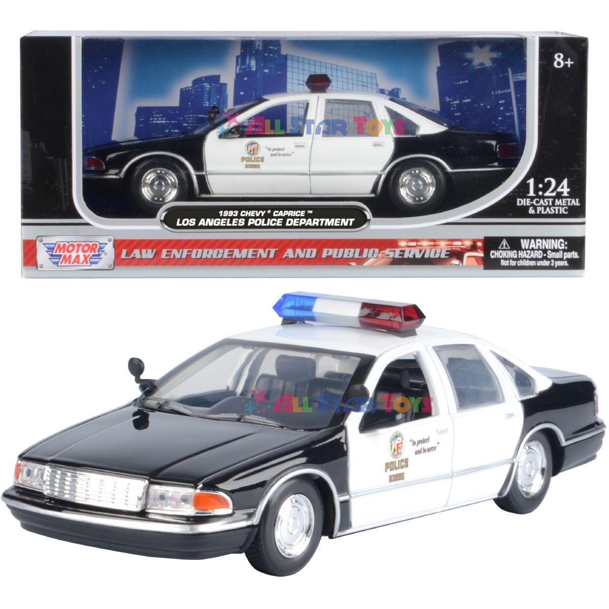 1993 Chevrolet Caprice Police Pursuit Car LAPD Los Angeles Police
