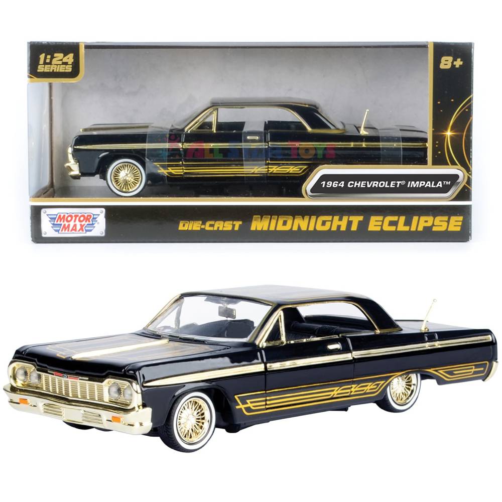 1964 Chevrolet Impala Midnight Eclipse Series Black with Gold