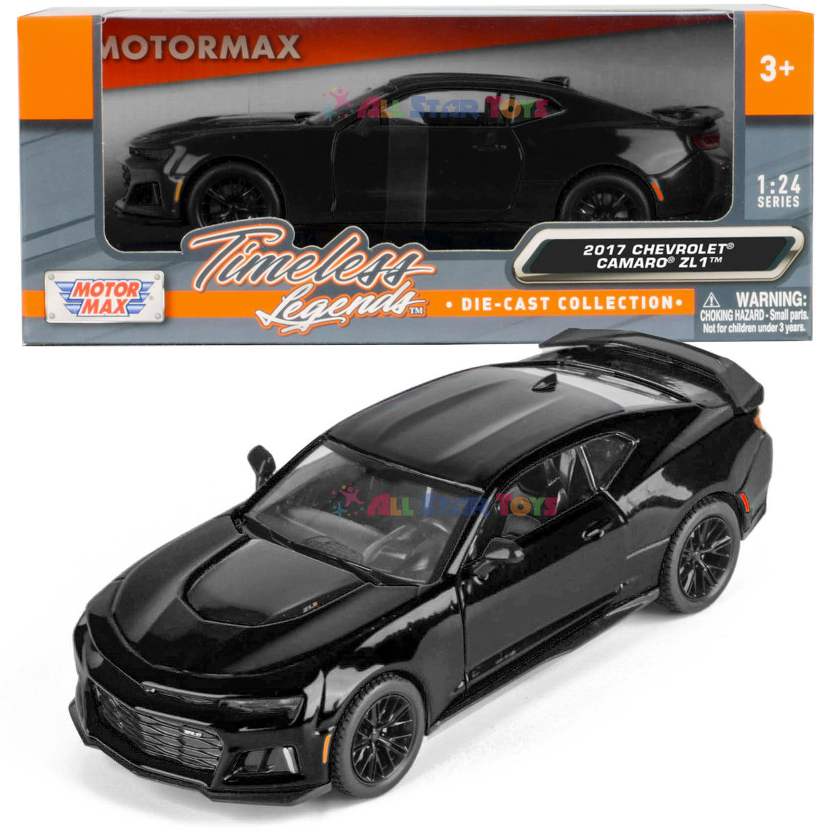 2017 Chevrolet Camaro ZL1 1:24 Diecast Model by MotorMax 79351