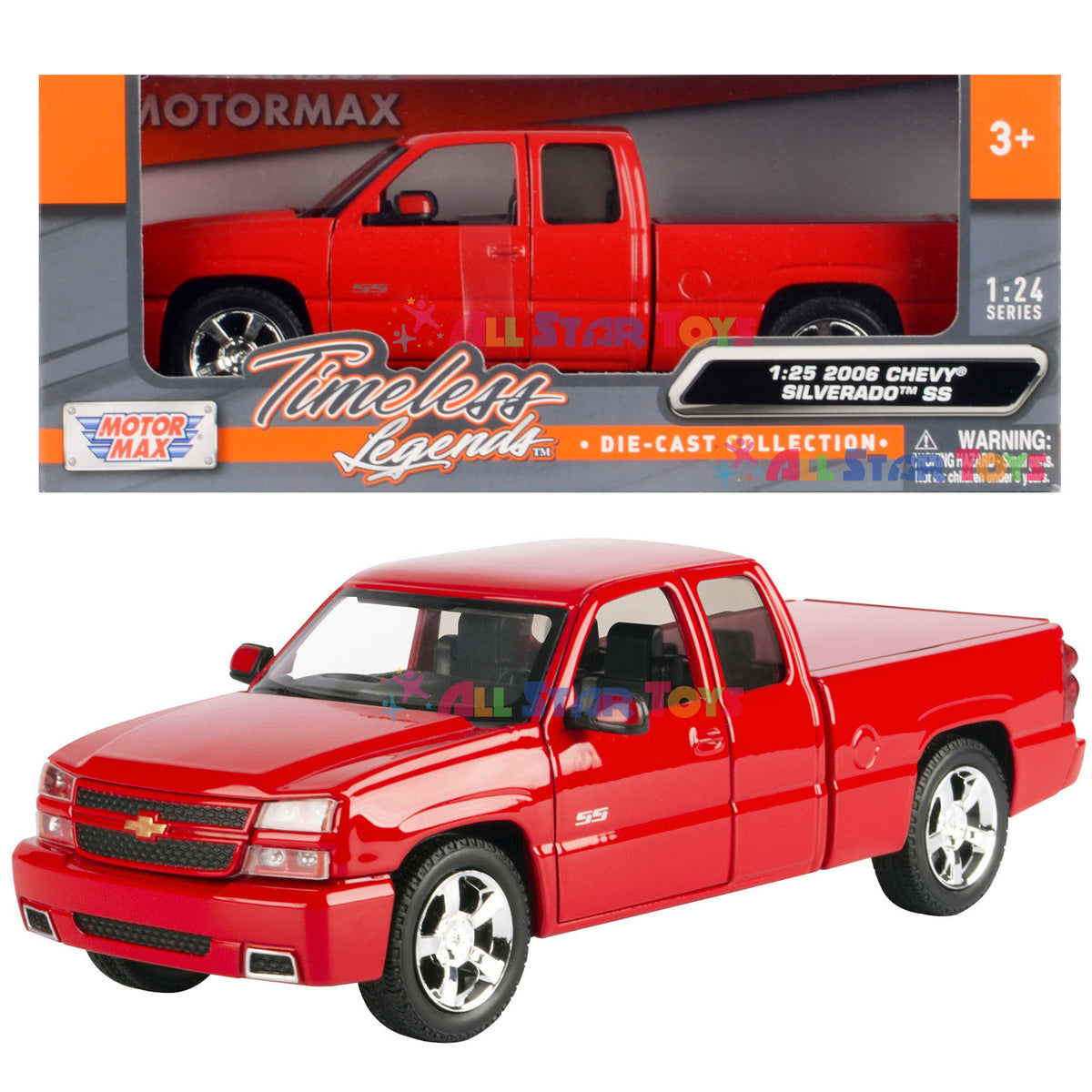 2006 Chevrolet Silverado SS Extended Cab 1:25 Diecast Model by