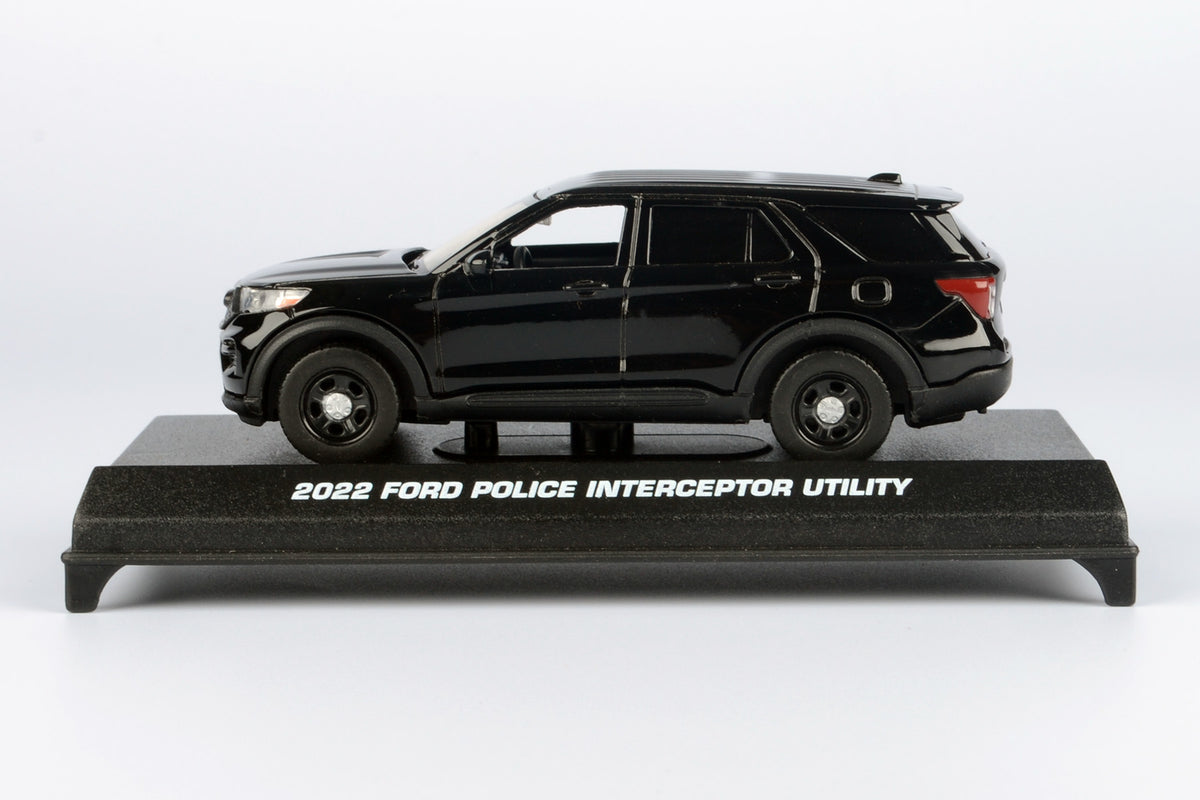 Modellino Ford Explorer Polizia 2022 Scala 1/24 - MOTORMAX 76988 Diecast Grigio