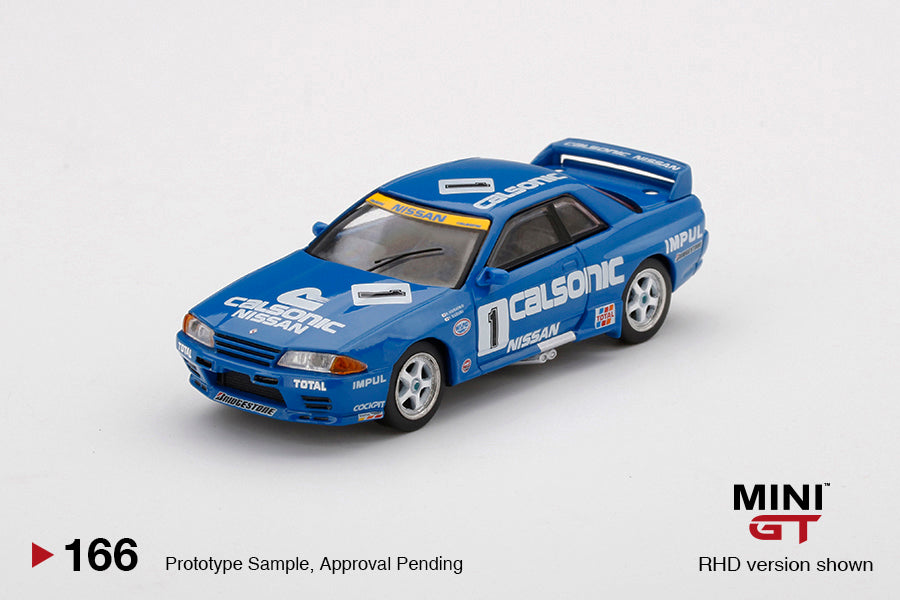 TSM 1:64 MINI GT Calsonic Nissan Skyline GT-R Gr.A #1 1991 Japan
