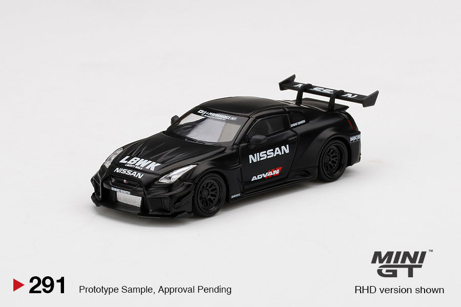 TSM 1:64 MINI GT NISSAN SKYLINE GT-R R35 LIBERTY WALK LB Silhouette 35