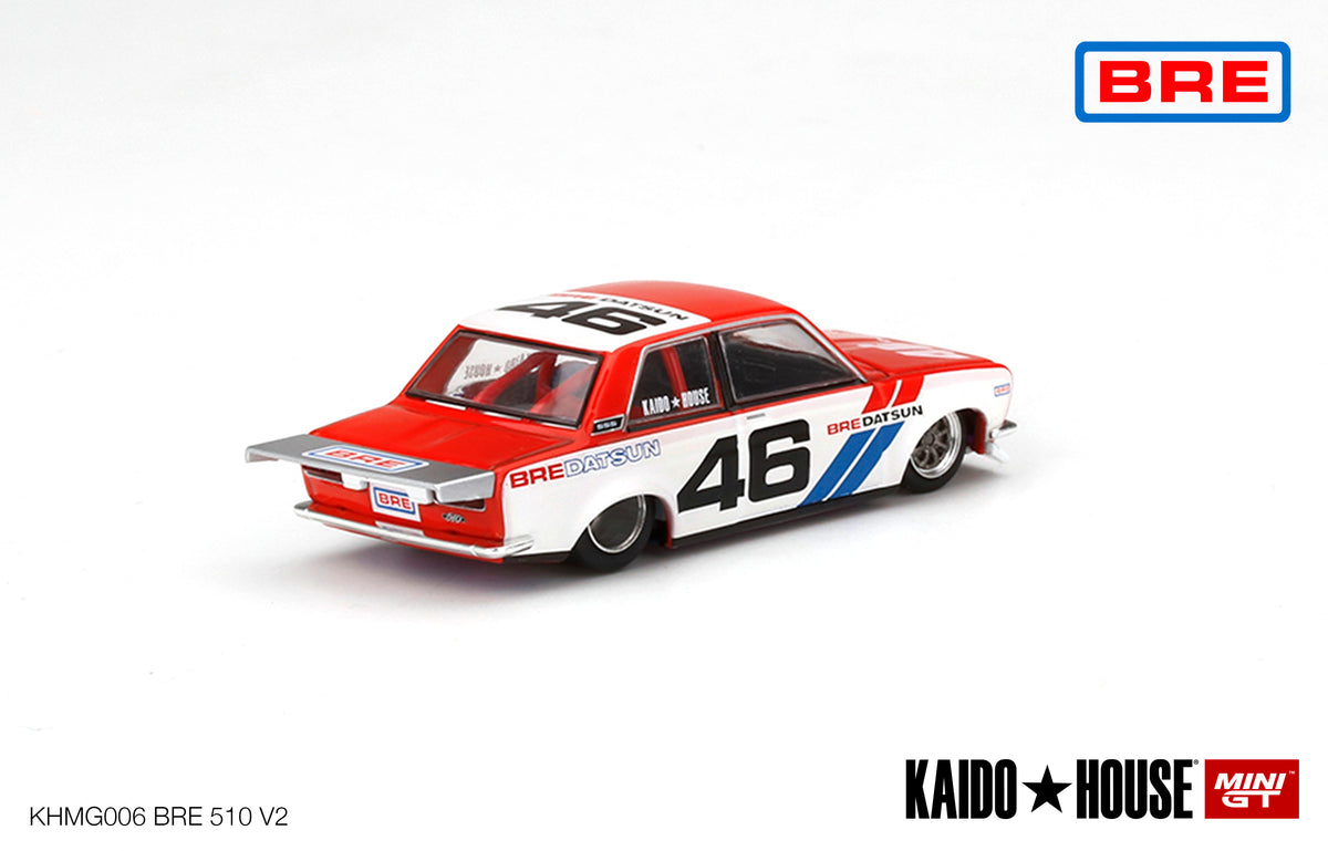 TSM Mini GT Kaido House 1:64 Datsun 510 Pro Street BRE #46 Version