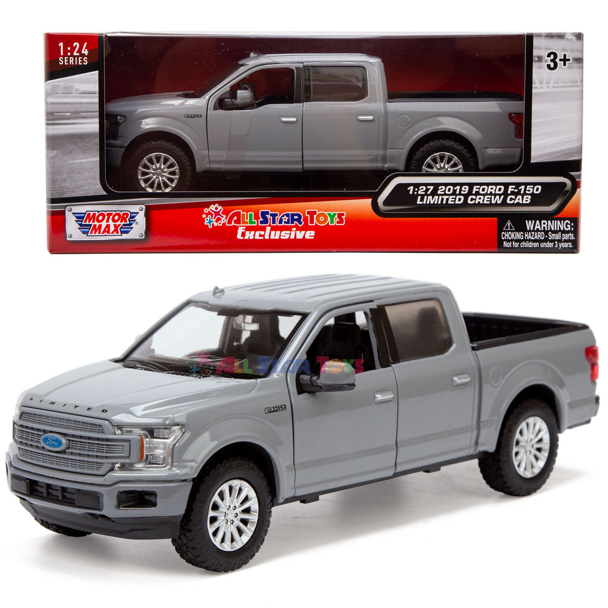 All Star Toys Exclusive 2019 Ford F-150 Limited Crew Cab Pickup Truck