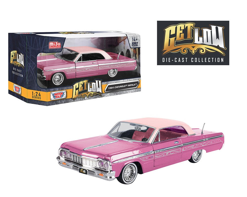 Motormax Get Low Series 1964 Chevrolet Impala Hard Top Lowrider 1 