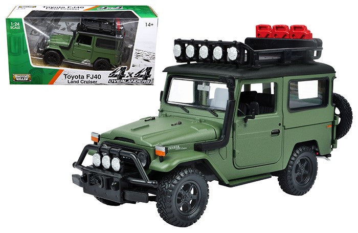 Toyota FJ Cruiser FJ40 Off Road Version 1:24 Scale by Motormax