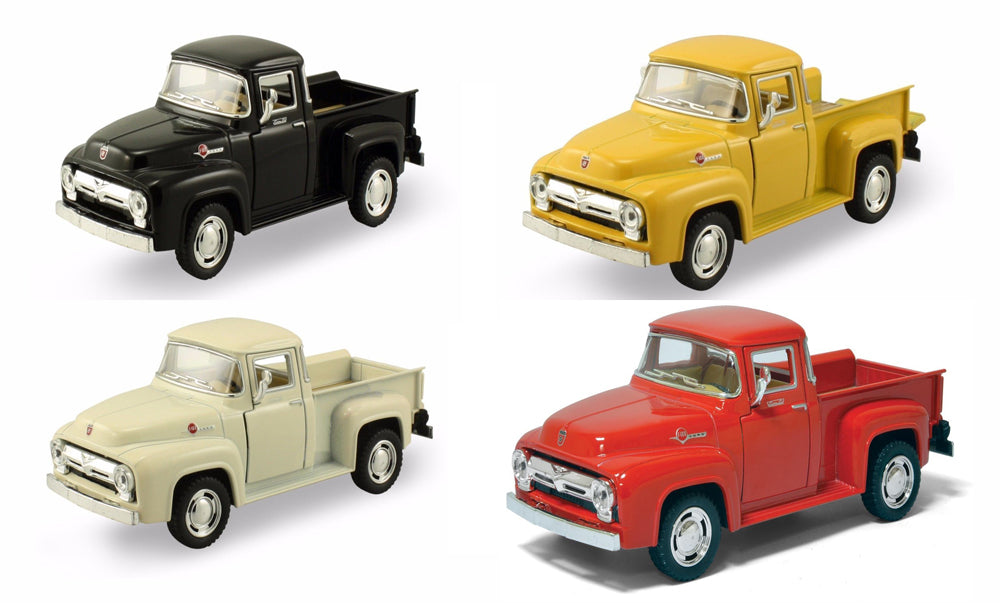 Kinsmart 1956 Ford F-100 Pickup 5'' Die Cast Metal Toy Car