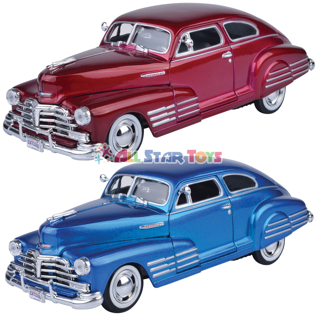 1948 Chevrolet Aerosedan Fleetline 1:24 MotorMax 73266 – All Star