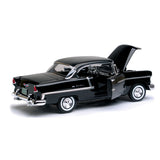 1955 Chevy Bel Air 1:18 Scale Diecast Model Motormax 73185 Black