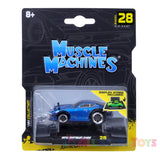 Maisto Muscle Machines 1972 Datsun 240Z Blue Metallic 1/64 Diecast Model Car 15568