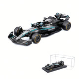 BBurago 1:43 Race Formula Mercedes W16 w/Helmet (2025) Russell #63 18-38238