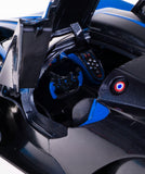 Bburago 1/18 Bugatti Bolide Diecast Model Blue/Grey 18-11047