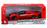 Bburago Race & Play Ferrari F80 1/18 Diecast Model Car Red 18-16022