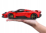 Bburago Race & Play Ferrari F80 1/18 Diecast Model Car Red 18-16022