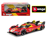 Bburago Ferrari 499P #50 2024 24H Le Mans Champion 1:18 Scale Diecast Model 18-16303