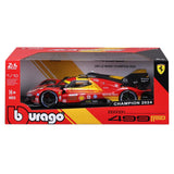 Bburago Ferrari 499P #50 2024 24H Le Mans Champion 1:18 Scale Diecast Model 18-16303
