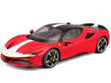 1:18 Bburago Signature Series Ferrari SF90 STRADALE Red Diecast Model 18-16911