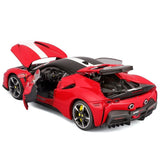 1:18 Bburago Signature Series Ferrari SF90 STRADALE Red Diecast Model 18-16911