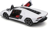 Bburago Lamborghini Countach LPI 800-4 White 1/24 Diecast Model 18-21102