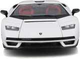 Bburago Lamborghini Countach LPI 800-4 White 1/24 Diecast Model 18-21102