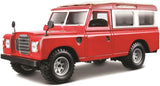 BBurago 1:24 Series Land Rover Series II Diecast Model Red 18-22063