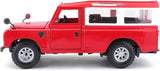 BBurago 1:24 Series Land Rover Series II Diecast Model Red 18-22063