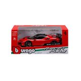 Bburago Race & Play Ferrari SF90 XX Stradale 1/24 Diecast Model Car Red 18-26032