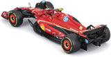 Bburago 1:43 Ferrari Racing 2024 Formula 1 SF-24 #55 Carlos Sainz with Helmet 18-36843-02