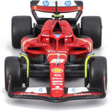 Bburago 1:43 Ferrari Racing 2024 Formula 1 SF-24 #55 Carlos Sainz with Helmet 18-36843-02