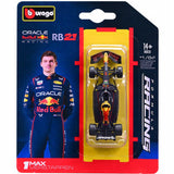 Bburago 1:64 Scale Formula Racing Oracle Red Bull RB21 (2025) Diecast Vehicle, #1 Max Verstappen 18-58003-01
