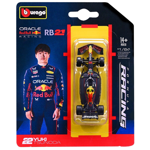 Bburago 1:64 Scale Formula Racing Oracle Red Bull RB21 (2025