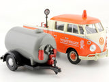 Volkswagen Type 2 (T1) Service Pickup and Oil Tank Trailer by MotorMax 79674