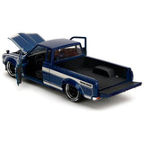 1:24 1972 Datsun 620 Pickup JDM Tuners Blue Diecast Model Jada 35953