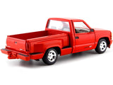 1992 GMC Sierra GT 1500 STEPSIDE PICK UP TRUCK 1:24 Diecast Model by Motormax 73204 Black