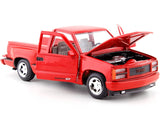 1992 GMC Sierra GT 1500 STEPSIDE PICK UP TRUCK 1:24 Diecast Model by Motormax 73204 Black