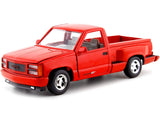 1992 GMC Sierra GT 1500 STEPSIDE PICK UP TRUCK 1:24 Diecast Model by Motormax 73204 Black