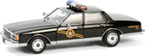 1/24 Greenlight 1981 Chevrolet Caprice Sheriff Car Thelma & Louise Diecast Car Model 84203