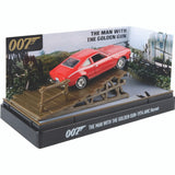 JAMES BOND 1974 AMC Hornet from the movie James Bond "The Man with the Golden Gun 3" Diorama 1:64 Scale Diecast Replica Model with acrylic case Motormax 79822