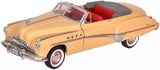 1949 Buick Roadmaster Convertible Cream with Red Interior 1/18 Diecast Model Car Motormax 73116