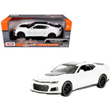 2017 Chevrolet Camaro ZL1 1:24 Diecast Model by MotorMax 79351 WHITE