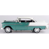 1955 Chevy Bel Air 1:18 Scale Diecast Model Motormax 73185 green