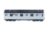 1:43 Scale Display Box New York City Metro Subway (7" diecast model car, Gray) 2233DNY