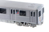 1:43 Scale Display Box New York City Metro Subway (7" diecast model car, Gray) 2233DNY