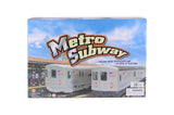 1:43 Scale Display Box New York City Metro Subway (7" diecast model car, Gray) 2233DNY