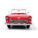 1956 Ford Thunderbird Convertible Red 1:18 Diecast Model MotorMax 73173