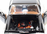 1965 Chevrolet Impala SS 396 Low Rider Black 1:24 Diecast Model Welly 22417LRW-BK