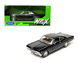 1965 Chevrolet Impala SS 396 - black with tan interior 1:24 by Welly 22417W-BK